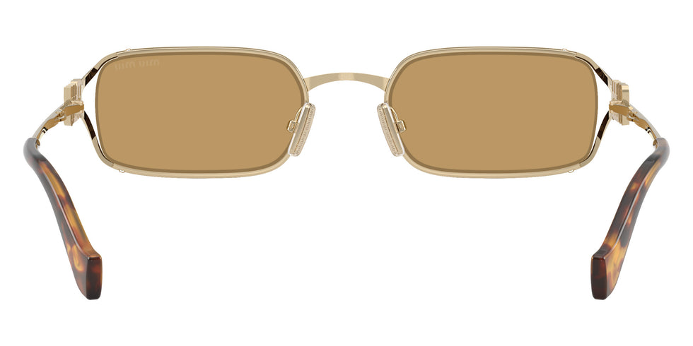Miu Miu® MU C50S Sunglasses MU C50S ZVN10Y 52 - Pale Gold