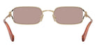 Miu Miu® MU C50S Sunglasses MU C50S ZVN20I 52 - Pale Gold
