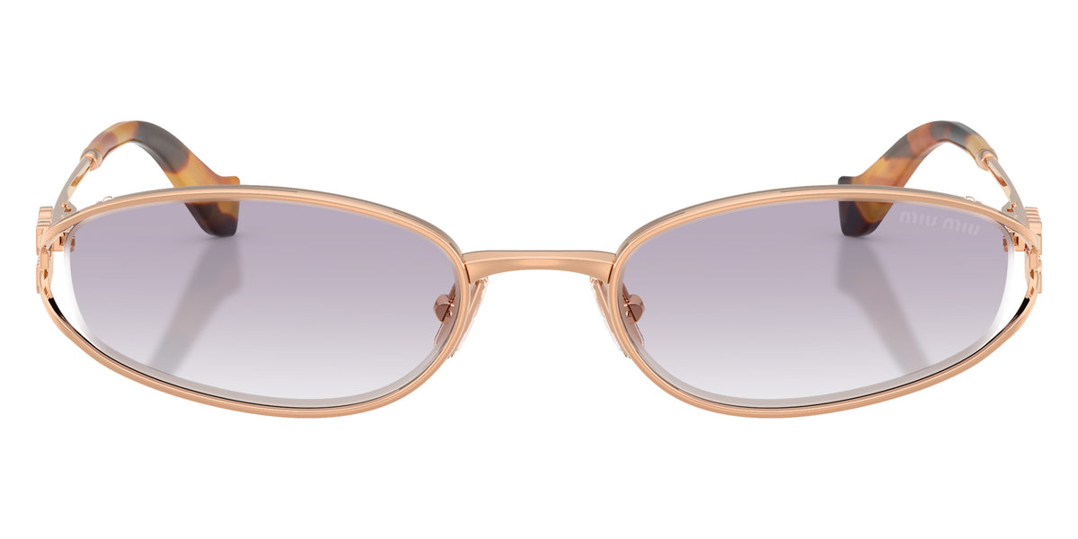 Miu Miu® MU C51S Sunglasses MU C51S ZVF04O 54 - Rose Gold