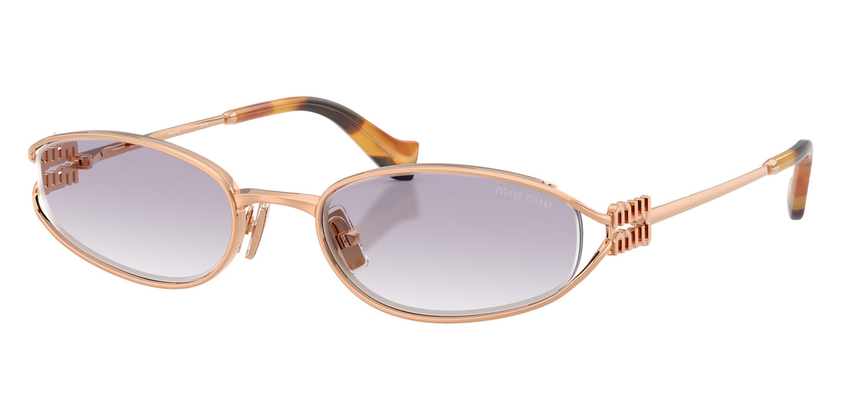 Miu Miu® MU C51S Sunglasses MU C51S ZVF04O 54 - Rose Gold