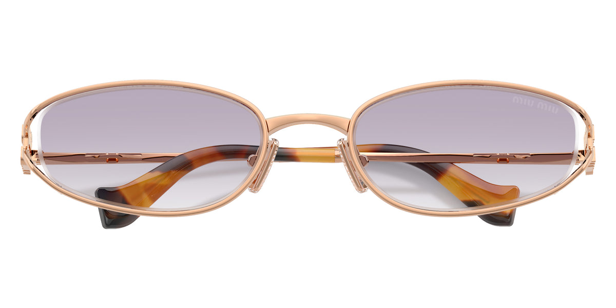 Miu Miu® MU C51S Sunglasses MU C51S ZVF04O 54 - Rose Gold