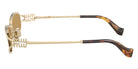 Miu Miu® MU C51S Sunglasses MU C51S ZVN10Y 54 - Pale Gold