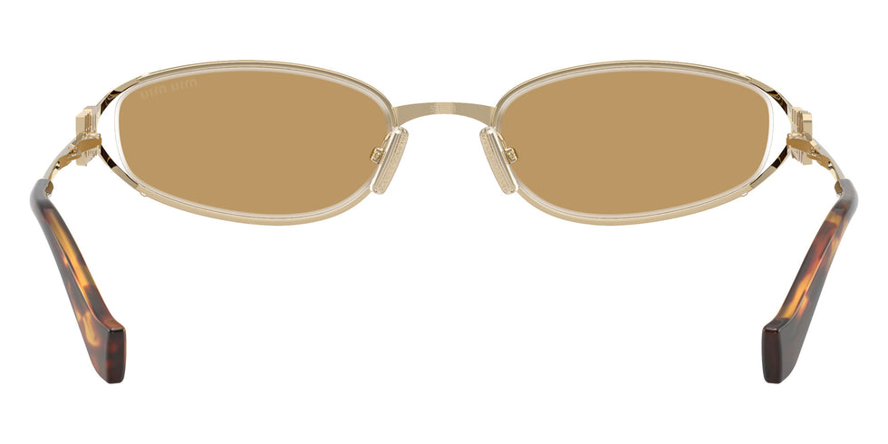 Miu Miu® MU C51S Sunglasses MU C51S ZVN10Y 54 - Pale Gold