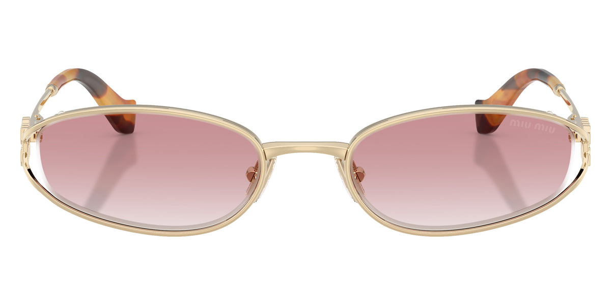 Miu Miu® MU C51S Sunglasses MU C51S ZVN70O 54 - Pale Gold
