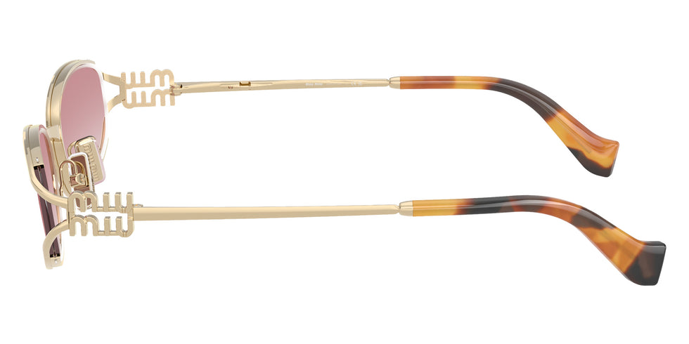 Miu Miu® MU C51S Sunglasses MU C51S ZVN70O 54 - Pale Gold