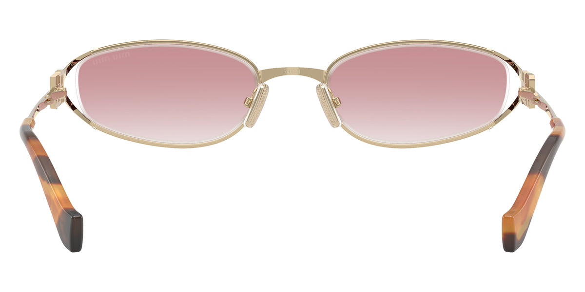 Miu Miu® MU C51S Sunglasses MU C51S ZVN70O 54 - Pale Gold