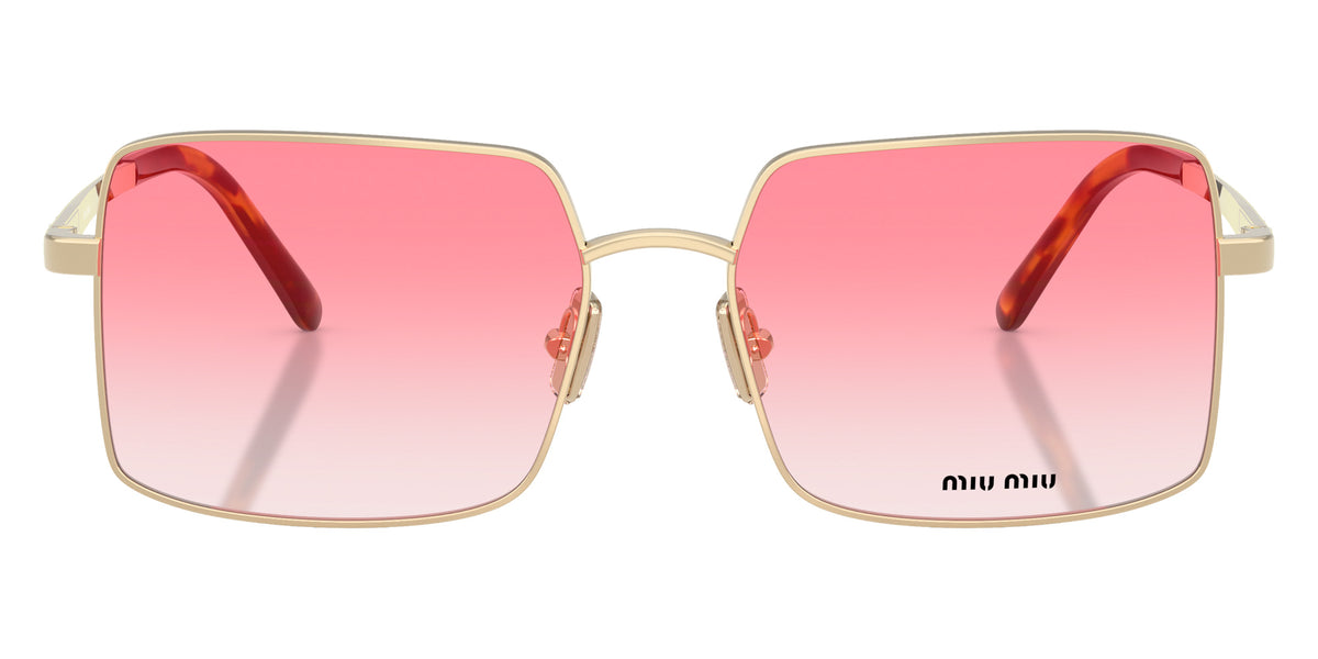 Miu Miu® MU C53S Sunglasses MU C53S ZVN81E 59 - Pale Gold