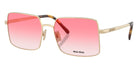 Miu Miu® MU C53S Sunglasses MU C53S ZVN81E 59 - Pale Gold
