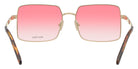 Miu Miu® MU C53S Sunglasses MU C53S ZVN81E 59 - Pale Gold