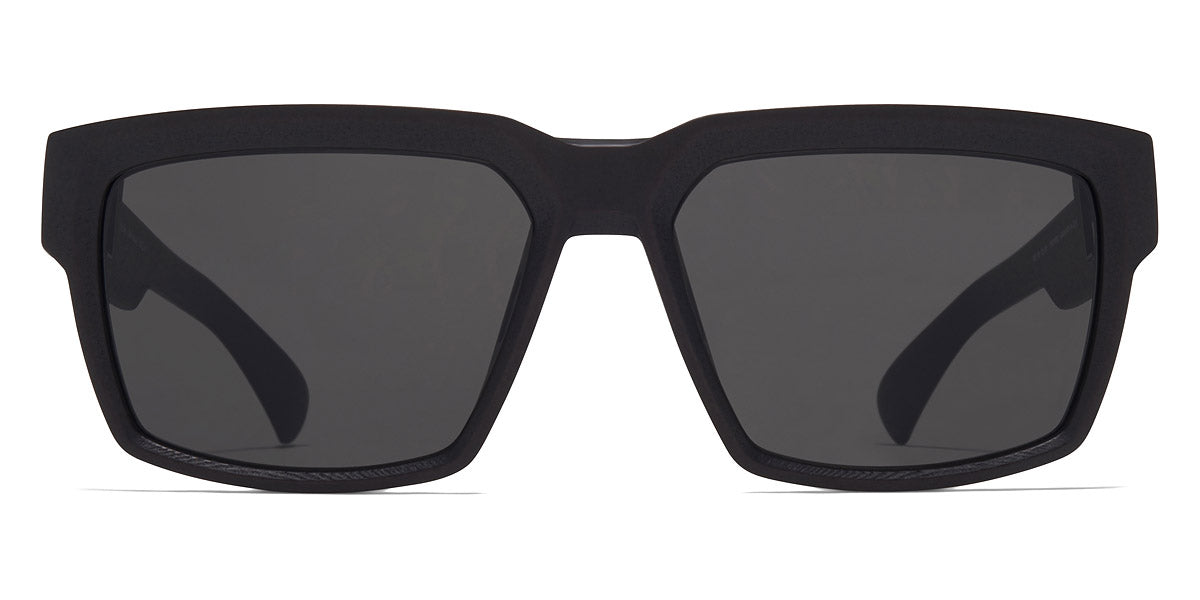 Mykita® MUSK MYK MUSK MD1 Pitch Black / Dark Grey Solid 58 - MD1 Pitch Black / Dark Grey Solid Sunglasses