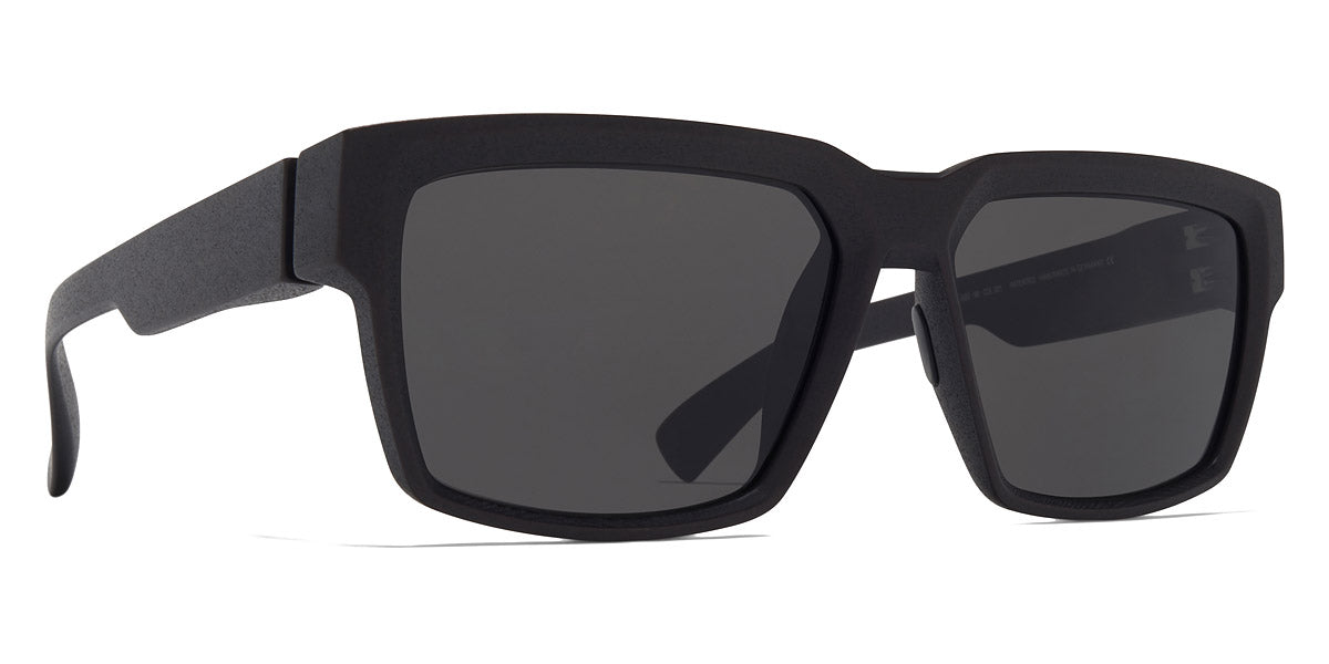 Mykita® MUSK MYK MUSK MD1 Pitch Black / Dark Grey Solid 58 - MD1 Pitch Black / Dark Grey Solid Sunglasses