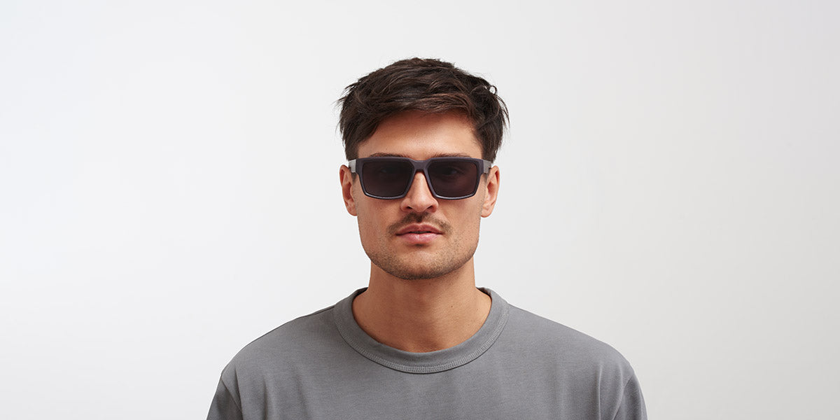 Mykita® MUSK MYK MUSK MD35 Slate Grey / Cool Grey Solid 58 - MD35 Slate Grey / Cool Grey Solid Sunglasses