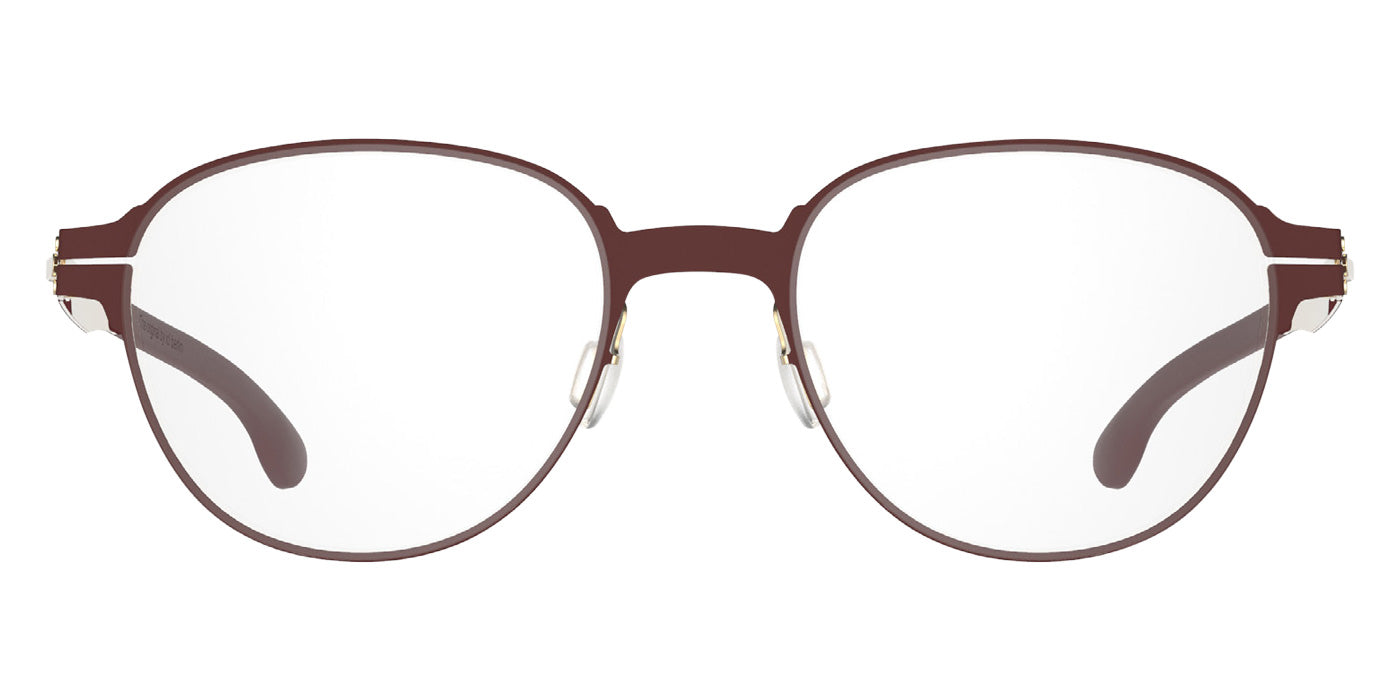 Ic! Berlin® MUYAN ICB MUYAN KDNYBNRSGLD 51 - Kidney Bean-Rose Gold Eyeglasses