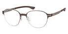 Ic! Berlin® MUYAN ICB MUYAN TEAK 51 - Teak Eyeglasses