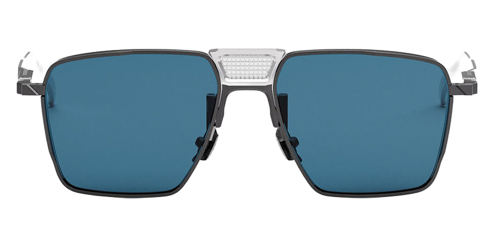 Movitra® Apex 12 MVT APEX 12 BRUSHED GUN METAL POLISHED COPPER 56 Sunglasses - Brushed Gun Metal & Polished Copper