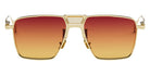 Movitra® Apex 12 MVT APEX 12 BRUSHED GUN METAL POLISHED SILVER 56 Sunglasses - Brushed Gun Metal & Polished Silver
