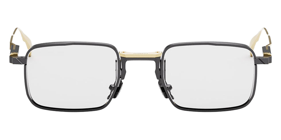 Movitra® Apex 13 MVT APEX 13 BRUSHED GUN METAL POLISHED GOLD METAL 49 Eyeglasses - Brushed Gun Metal & Polished Gold Metal