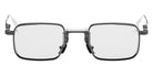 Movitra® Apex 13 MVT APEX 13 BRUSHED GUN METAL POLISHED SILVER 49 Eyeglasses - Brushed Gun Metal & Polished Silver