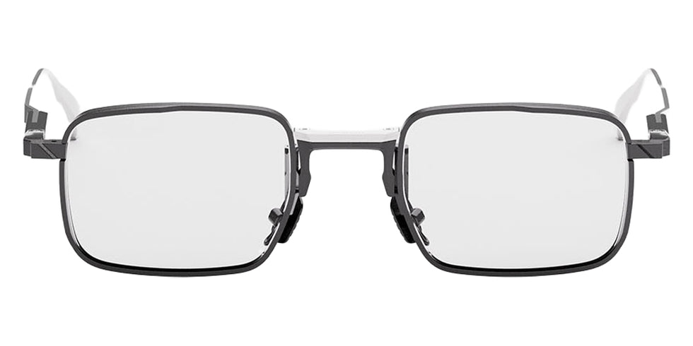 Movitra® Apex 13 MVT APEX 13 BRUSHED GUN METAL POLISHED SILVER 49 Eyeglasses - Brushed Gun Metal & Polished Silver