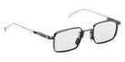 Movitra® Apex 13 MVT APEX 13 BRUSHED GUN METAL POLISHED SILVER 49 Eyeglasses - Brushed Gun Metal & Polished Silver