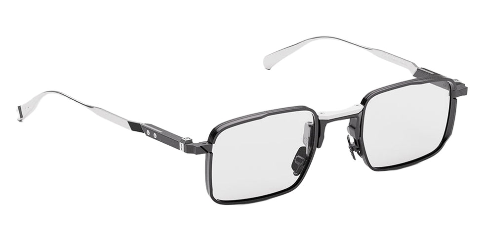 Movitra® Apex 13 MVT APEX 13 BRUSHED GUN METAL POLISHED SILVER 49 Eyeglasses - Brushed Gun Metal & Polished Silver