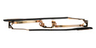 Movitra® Nexus 02 MVT NEXUS 02 CRYSTAL BLACK COPPER 49 Eyeglasses - Crystal Black & Copper