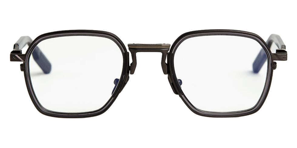 Movitra® Nexus 02 MVT NEXUS 02 CRYSTAL BLACK GUN 49 Eyeglasses - Crystal Black & Gun