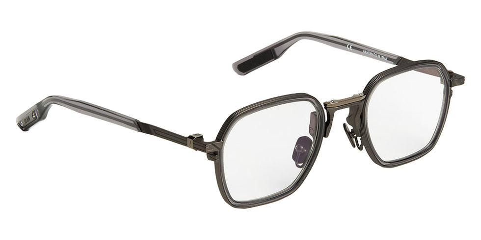 Movitra® Nexus 02 MVT NEXUS 02 CRYSTAL BLACK GUN 49 Eyeglasses - Crystal Black & Gun