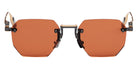 Movitra® Sine 01 Sun MVT SINE 01 SUN BRUSHED GUN METAL POLISHED ROSE GOLD METAL 52 Sunglasses - Brushed Gun Metal & Polished Rose Gold Metal