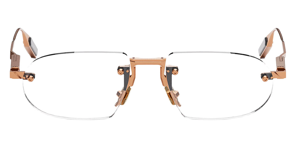 Movitra® Sine 02 MVT SINE 02 BRUSHED COPPER POLISHED COPPER 54 Eyeglasses - Brushed Copper & Polished Copper