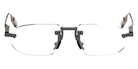Movitra® Sine 02 MVT SINE 02 BRUSHED GUN METAL POLISHED ANTIQUE GUN METAL 54 Eyeglasses - Brushed Gun Metal & Polished Antique Gun Metal
