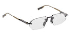 Movitra® Sine 02 MVT SINE 02 BRUSHED GUN METAL POLISHED ANTIQUE GUN METAL 54 Eyeglasses - Brushed Gun Metal & Polished Antique Gun Metal