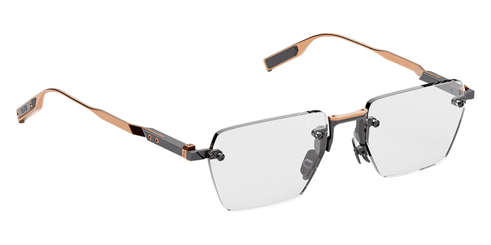 Movitra® Sine 03 MVT SINE 03 BRUSHED GUN METAL POLISHED COPPER 53 Eyeglasses - Brushed Gun Metal & Polished Copper