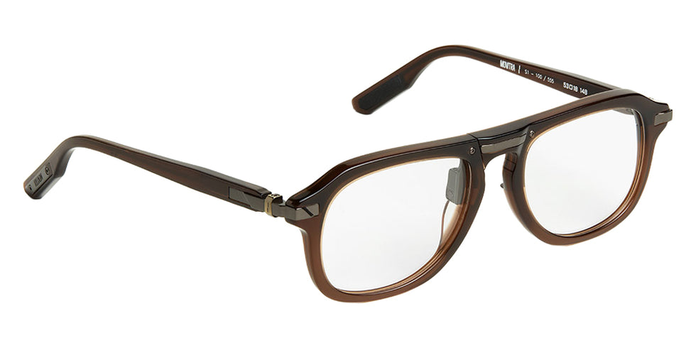 Movitra® Status 07 MVT STATUS 07 CRYSTAL BROWN 53 Eyeglasses - Crystal Brown