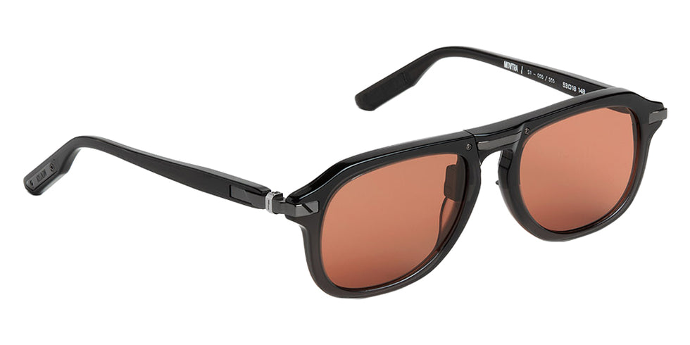 Movitra® Status 07 Sun MVT STATUS 07 SUN CRYSTAL BLACK 53 Sunglasses - Crystal Black