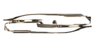 Movitra® Trinitas 04 MVT TRINITAS 04 BRUSHED ANTIQUE GUN POLISHED ROSE GOLD METAL 50 Sunglasses - Brushed Antique Gun & Polished Rose Gold Metal