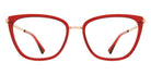 Mykita® AILI MYK AILI 10016976 - A46 Champagne Gold/Ruby/Clear Eyeglasses