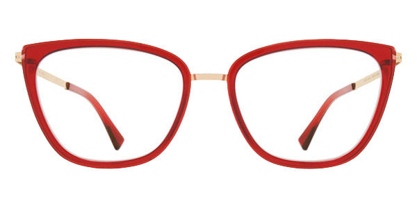 Mykita® AILI MYK AILI 10016976 - A46 Champagne Gold/Ruby/Clear Eyeglasses