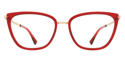 Mykita® AILI MYK AILI 10016976 - A46 Champagne Gold/Ruby/Clear Eyeglasses