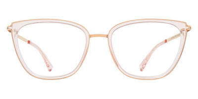 Mykita® AILI MYK AILI 10017211 - A27 Champagne Gold/Rose Water/Clear Eyeglasses