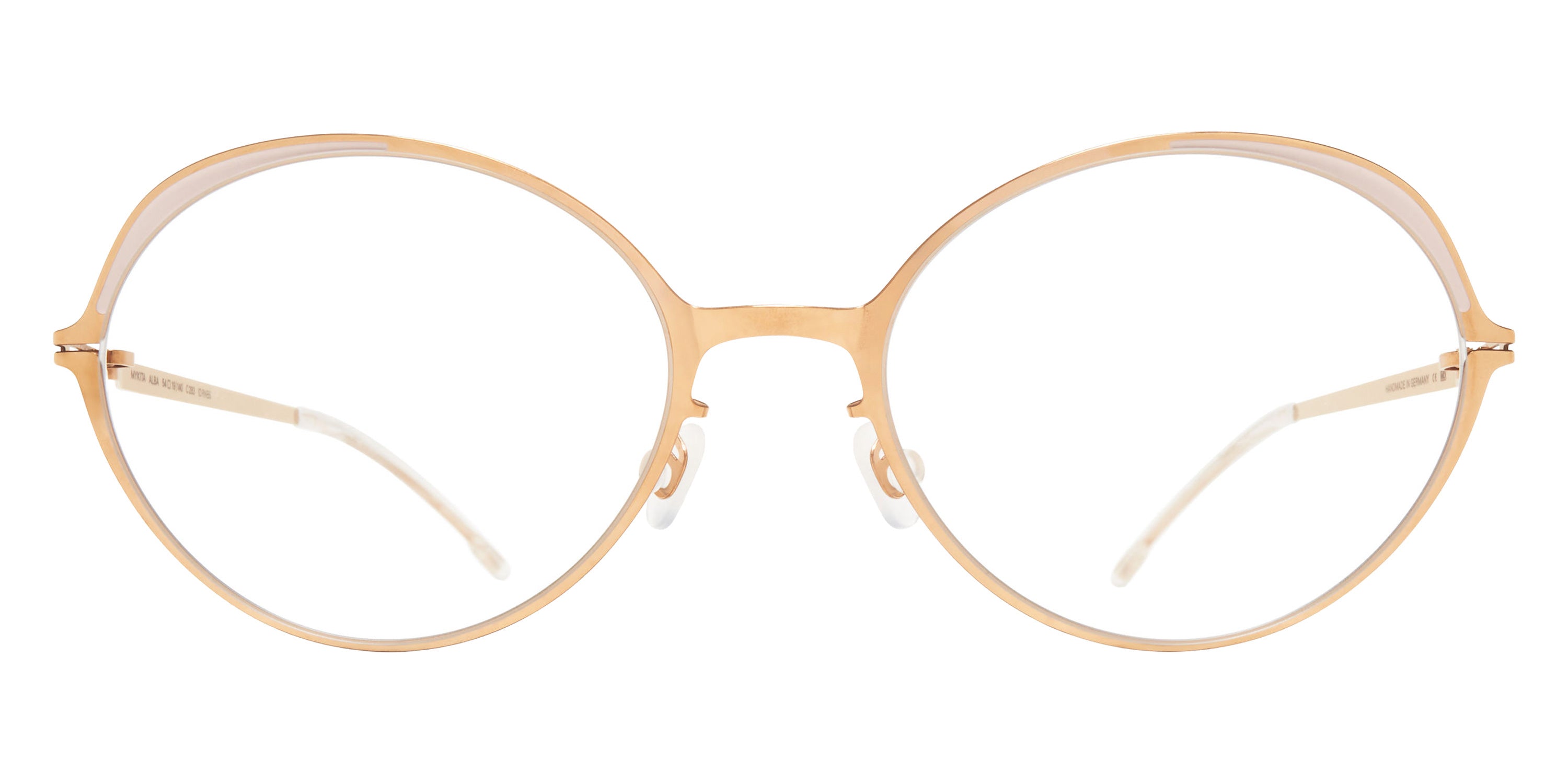 Mykita® ALBA Eyeglasses MYK ALBA Champagne Gold/Aurore 54 - Champagne Gold/Aurore