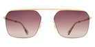 Mykita® ALISTER MYK ALISTER 10087081 - Champagne Gold/Cedar Brown Gradient Sunglasses