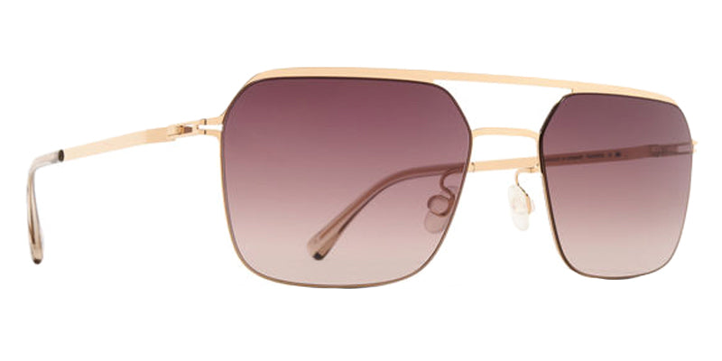 Mykita® ALISTER MYK ALISTER 10087081 - Champagne Gold/Cedar Brown Gradient Sunglasses