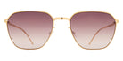 Mykita® ANDERS MYK ANDERS 10088896 - Glossy Gold/Cedar Brown Gradient Sunglasses