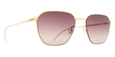 Mykita® ANDERS MYK ANDERS 10088896 - Glossy Gold/Cedar Brown Gradient Sunglasses