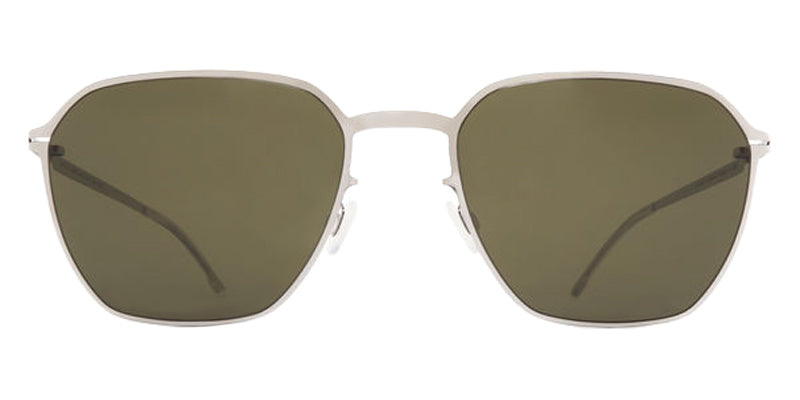 Mykita® ANDERS MYK ANDERS 10088898 - Shiny Silver/Rawgreen Solid Sunglasses