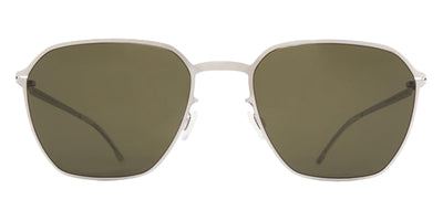 Mykita® ANDERS MYK ANDERS 10088898 - Shiny Silver/Rawgreen Solid Sunglasses