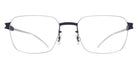 Mykita® ARVEL Eyeglasses MYK ARVEL Silver/Indigo 52 - Silver/Indigo