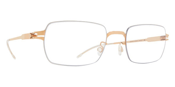 Mykita® ASGER MYK ASGER 10089893 - Silver/Champagne Gold/Clear Eyeglasses