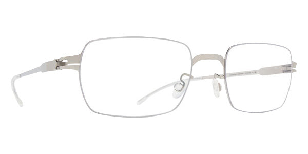 Mykita® ASGER MYK ASGER 10089894 - Shiny Silver/Cashmere Silver/Clear Eyeglasses